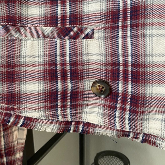 NWOT Free People Alessandra Plaid Cropped Blazer - Picture 3 of 5